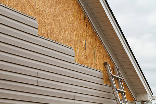Professional Wood Siding technician working in Townville, PA